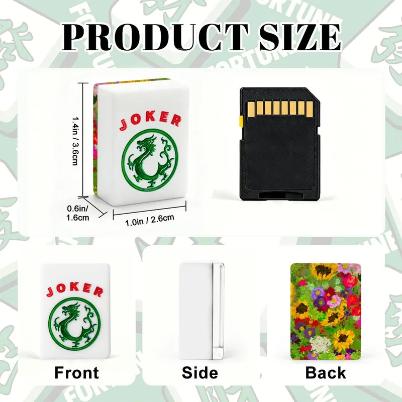 Signature Sunflower series American Mahjong Tiles