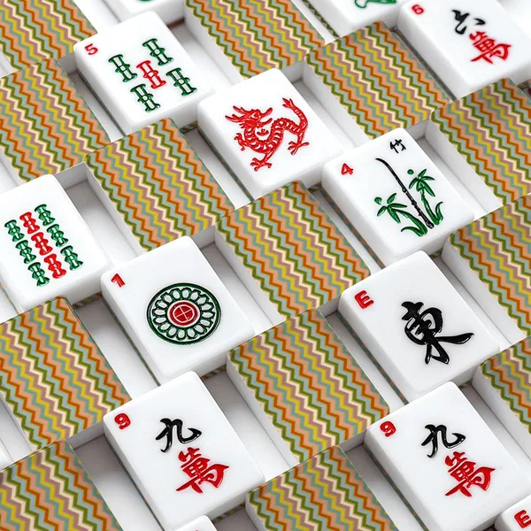 Vintage party ware American Mahjong Tiles