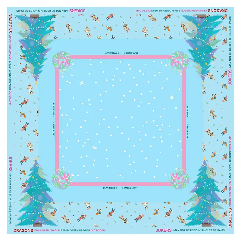 Nutcracker Winter Wonderland Mahjong Mat