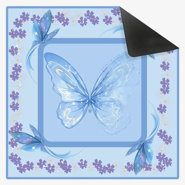 Floral & Butterfly Mahjong Mat