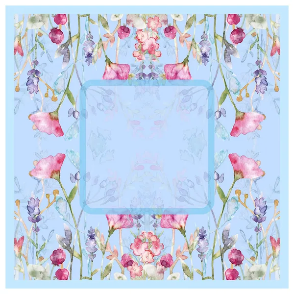 Wildflower Meadow Mahjong Mat