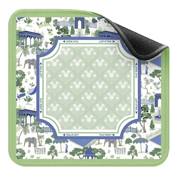 Royal Garden With Directional Guide Mahjong Mat