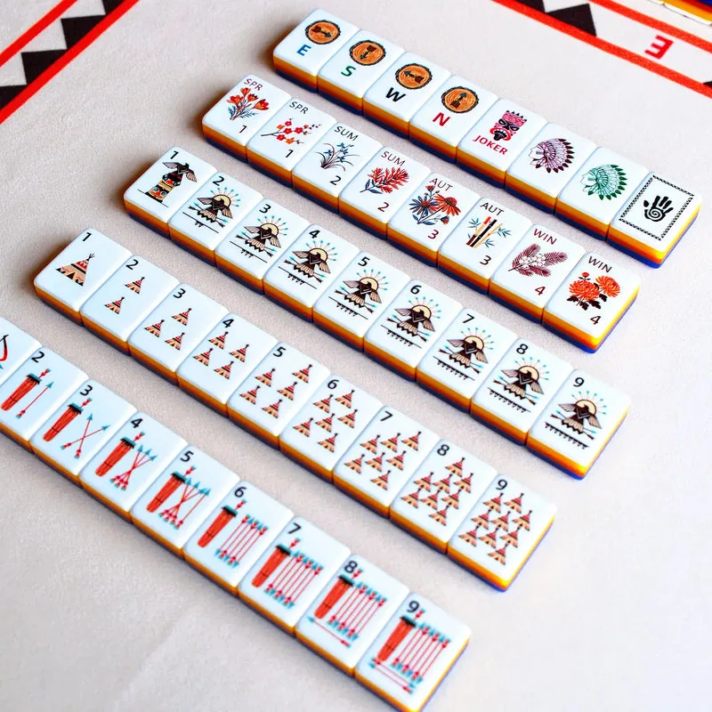 Southwestern Tribal Heritage Mahjong Set