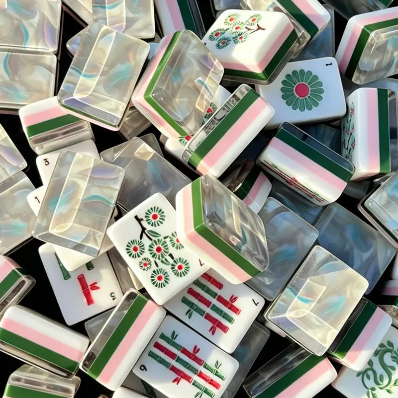 Mirage Aurora Botanical Garden Mahjong Set