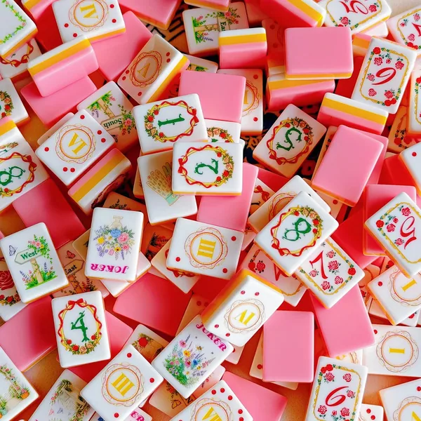 Floral Garden Cottagecore Mahjong Tiles