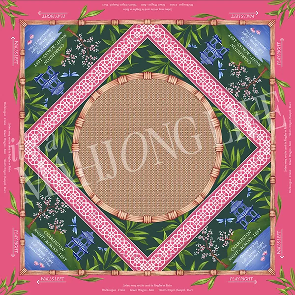 Twilight Pagoda Mahjong Mat