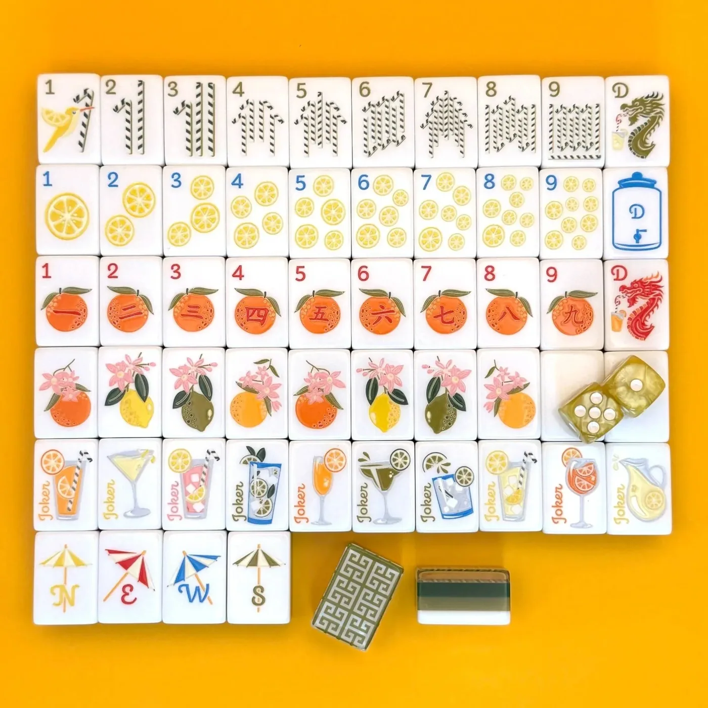 Fresh Squeezed Mahjong Tiles