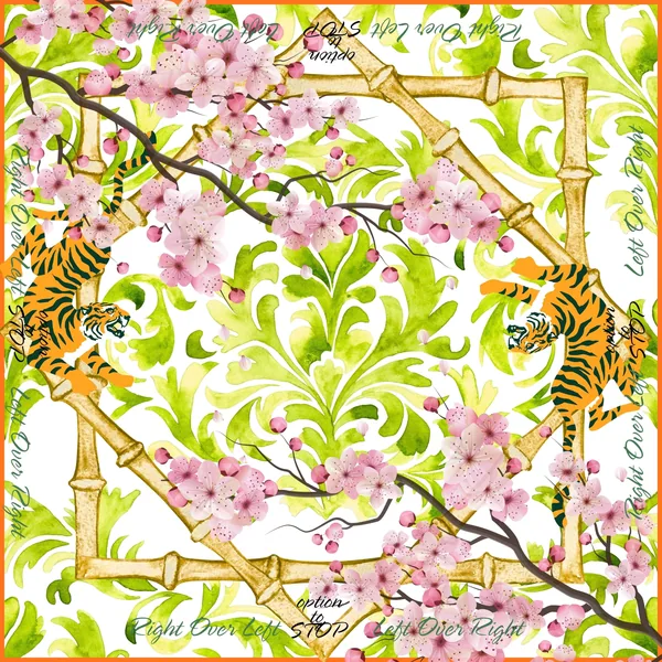 Tiger in Spring