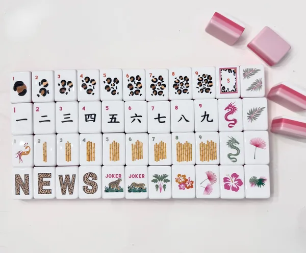 In the Wild Mahjong Tile Set