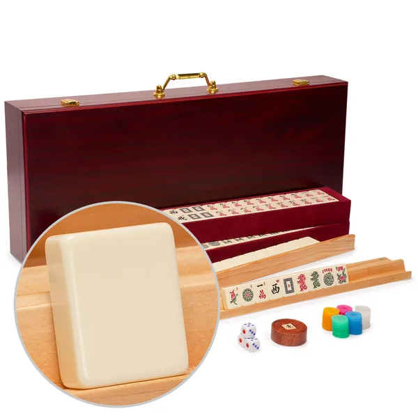 American Mahjong Set, "Classic Luxe" with Wooden Case