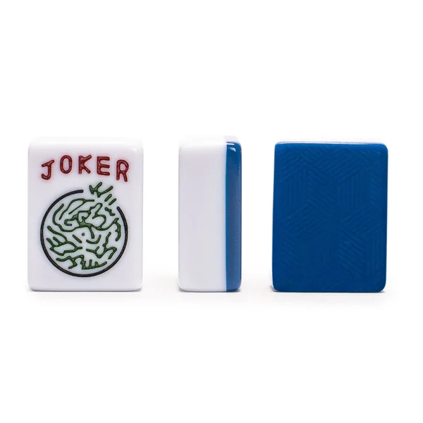 American Mahjong Tiles, "Indigo Tides" - 166 Medium-Size Melamine Pieces, Tiles-Only Set