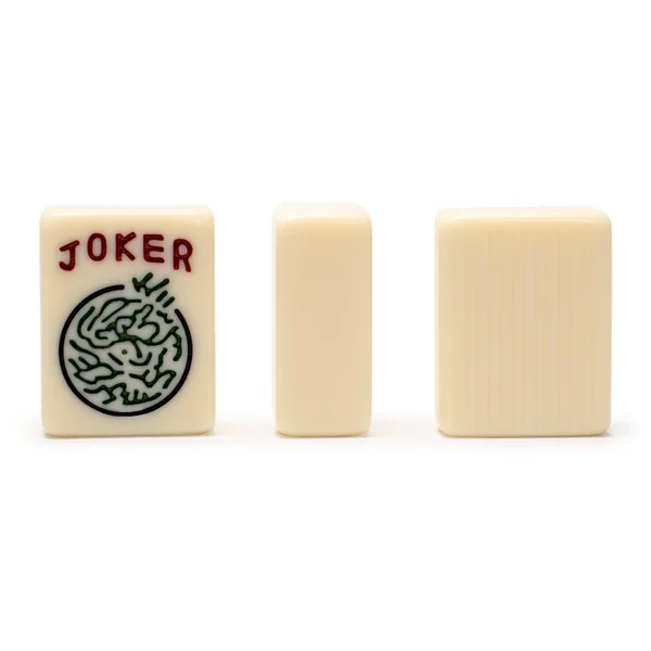American Mahjong Tiles, "Ivory Stripes" - 166 Melamine Pieces, Tiles-Only Set