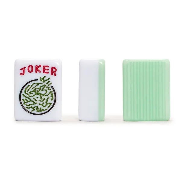 American Mahjong Tiles, "Jade Horizon" - 166 Medium-Size Melamine Pieces, Tiles-Only Set