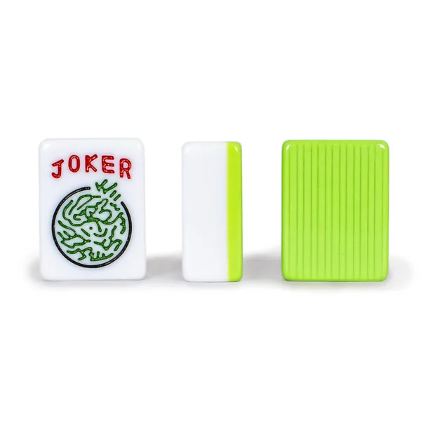 American Mahjong Tiles, "Verdant Spring" - 166 Melamine Pieces, Tiles-Only Set