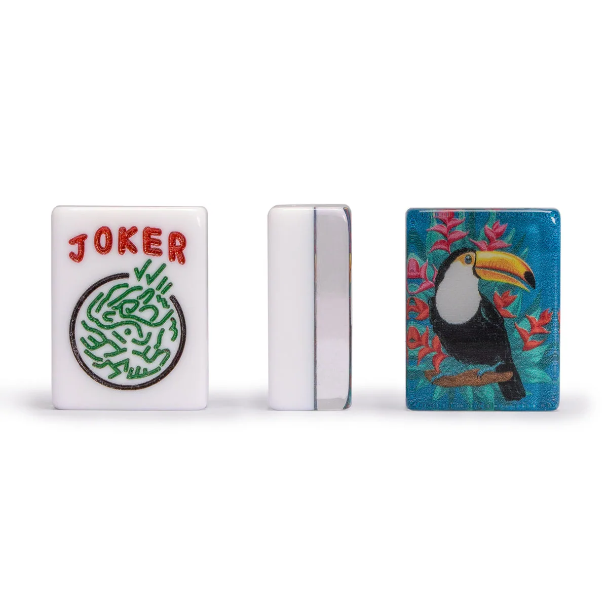 Set of 166 American Mahjong Tiles, "Toucan" (Tiles Only)