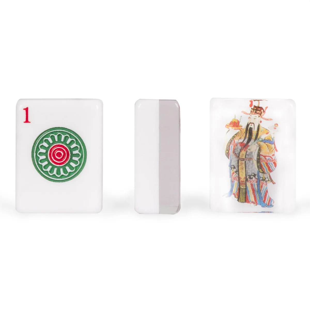 American Mahjong Set of 166 Tiles – "God of Fortune"