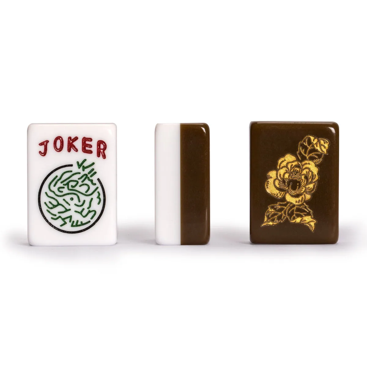 Set of 166 American Mahjong Tiles, "Peony" (Tiles Only)