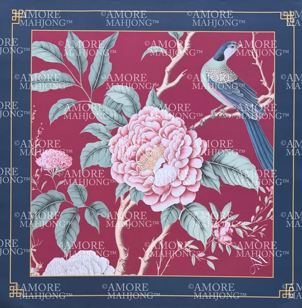 Bordeaux Garden Mahjong Mat