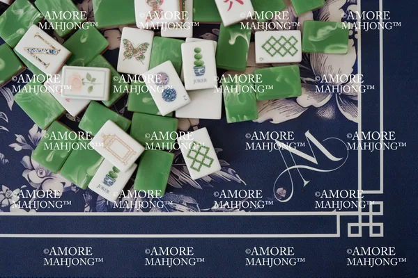 Southern Garden Tiles: The French Jade Back