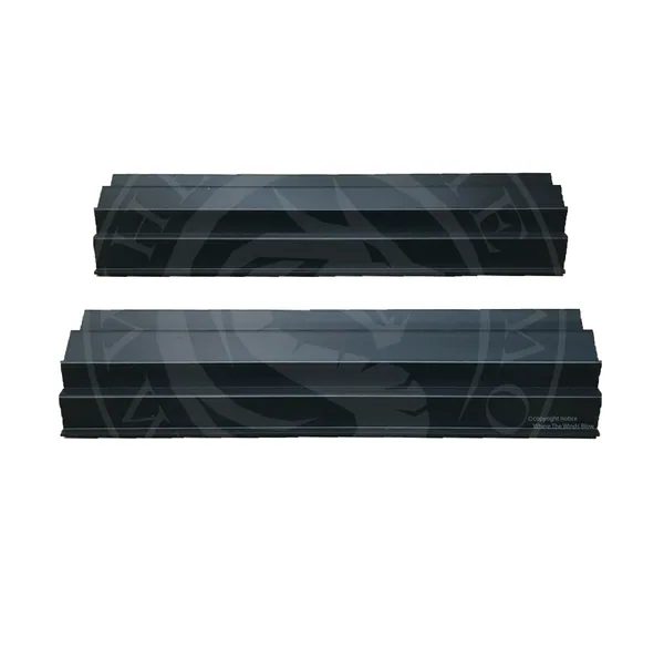 Black Siamese Mah Jongg Racks – Set of 2