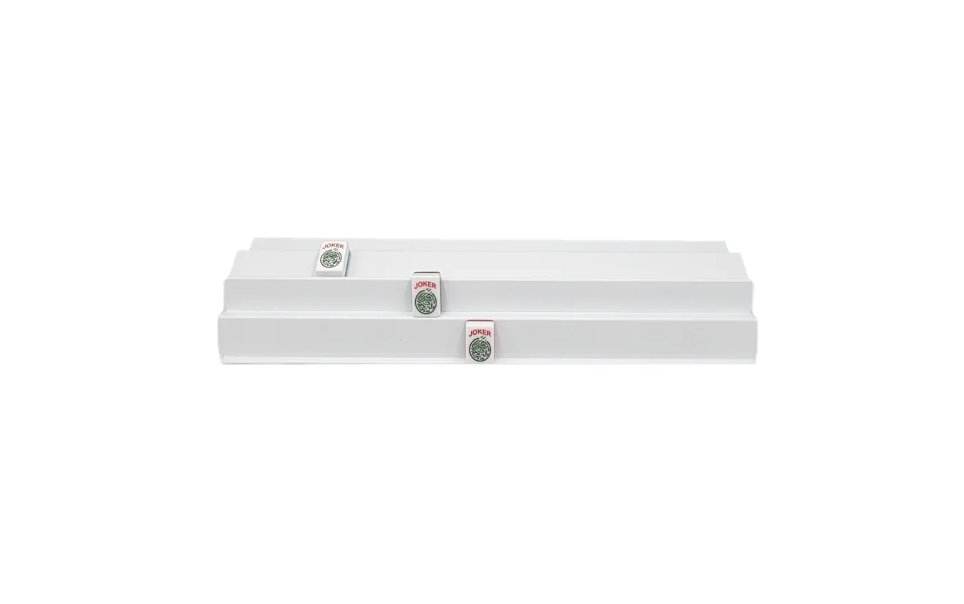 White Siamese Mah Jongg Racks – Set of 2