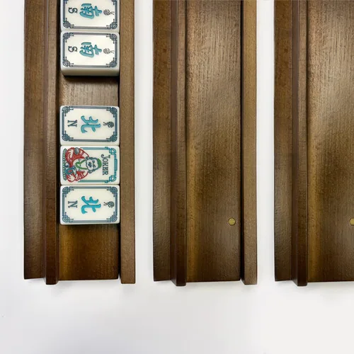 19-Inch Beechwood Racks, Green Stain