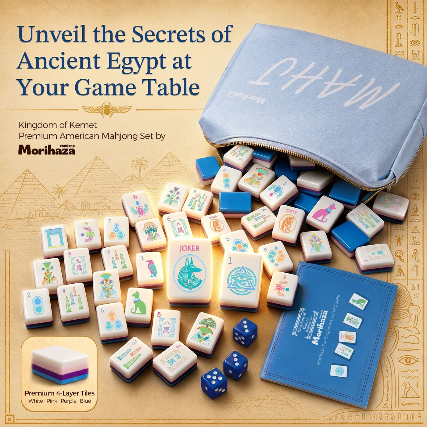 Kingdom of Kemet American Mahjong Set