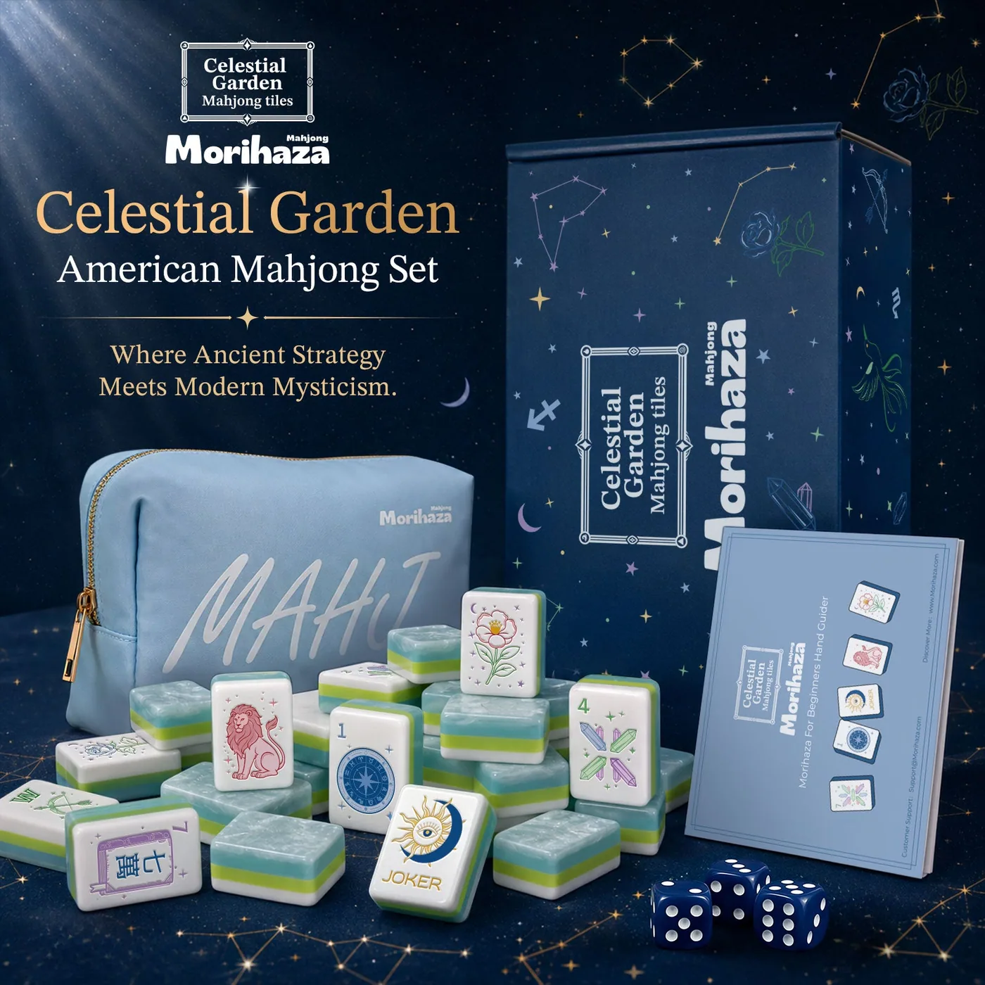 Zodiac Edition Premium American Mahjong Set