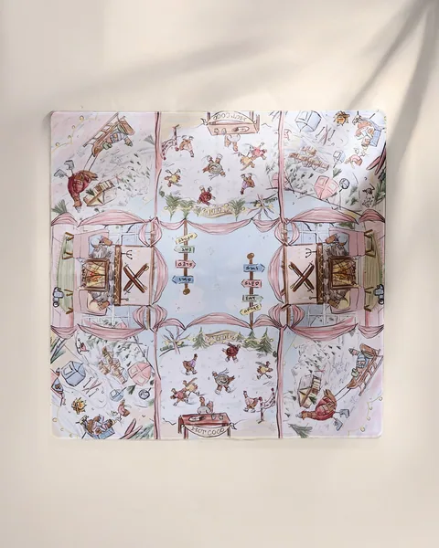 Dolly Winter Wonderland Mahjong Mat