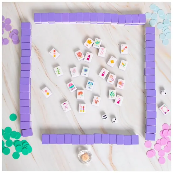 Mahjong Set (Purple)