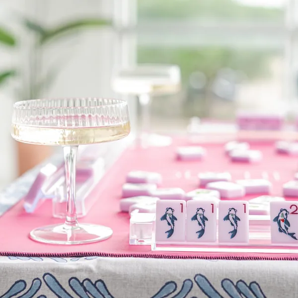 THE CHINOISERIE SET - MAHJONG TILES: LUXE LILAC