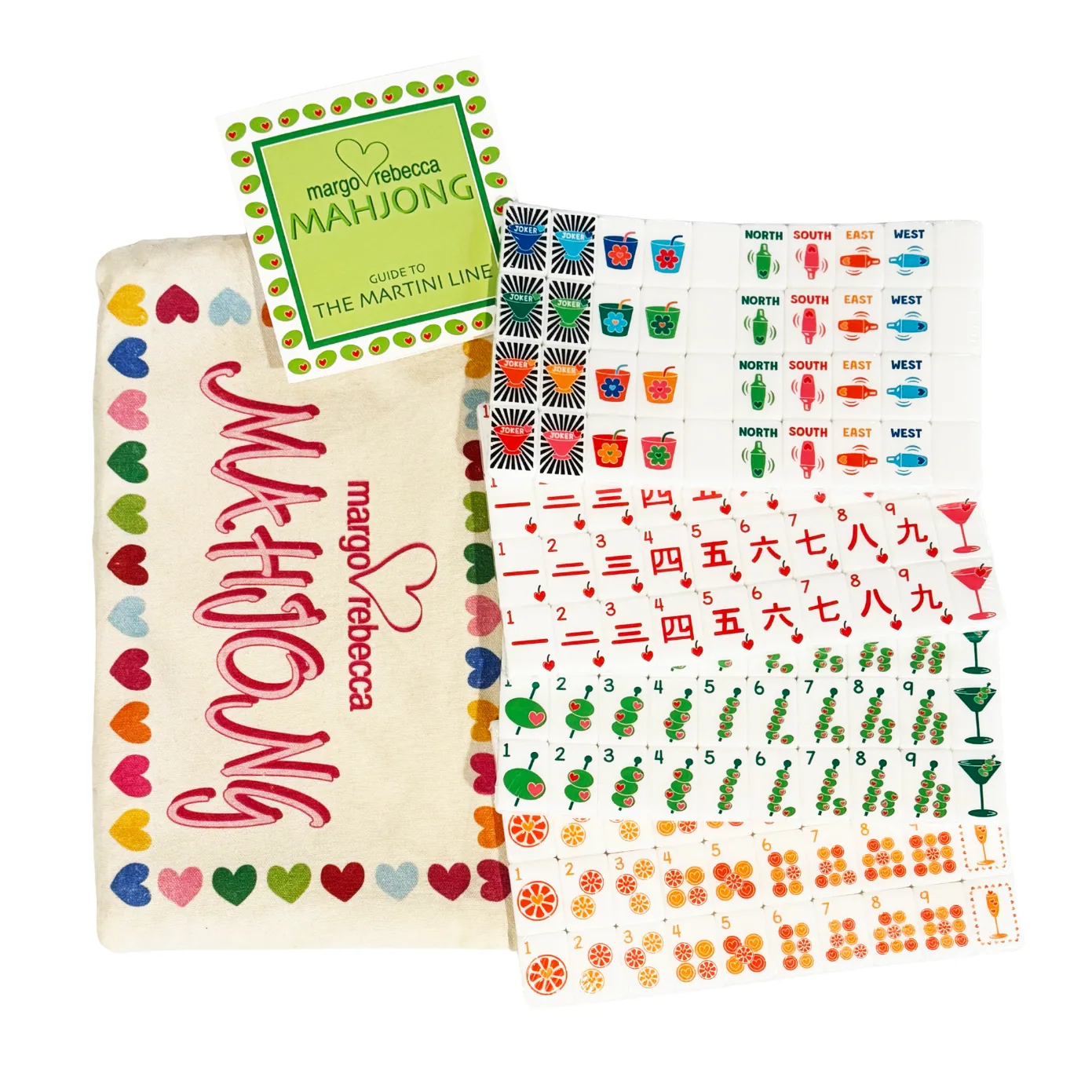 mahjong tiles - martini line