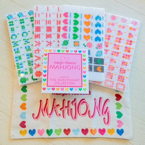 mahjong tiles - sweetheart collection