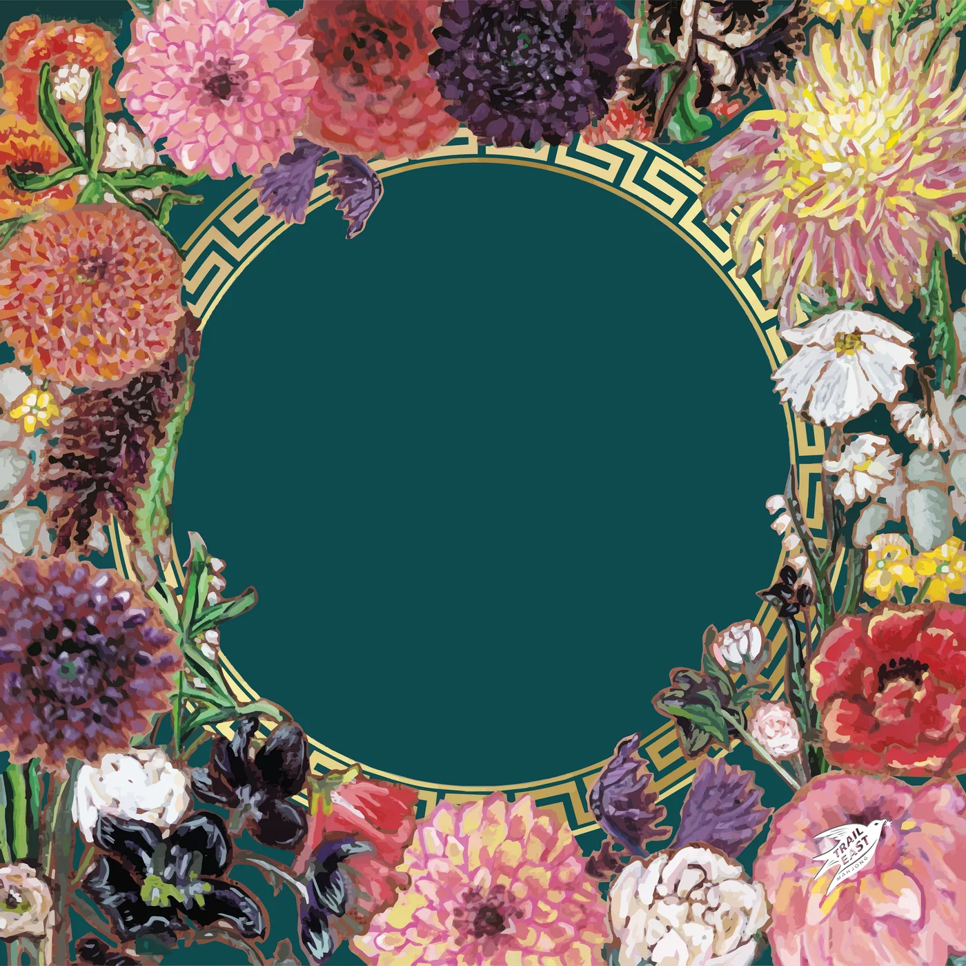 Majestic Blooms | 33"x 33" SI Signature™ faux leather