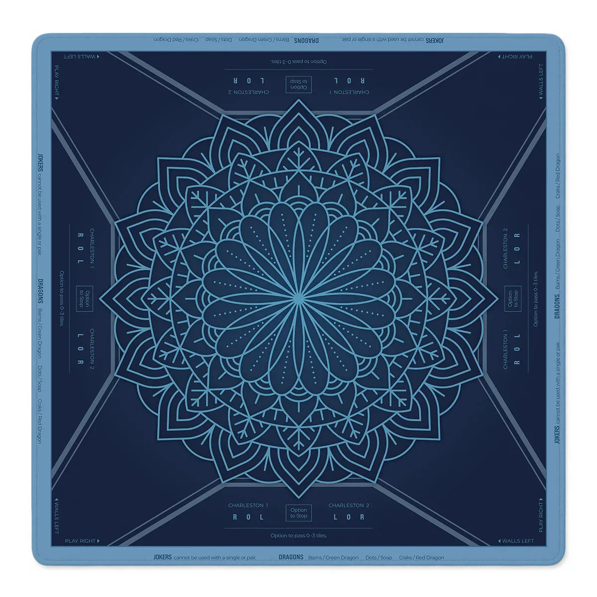 Midnight Mandala - Square SI Signature™ faux leather
