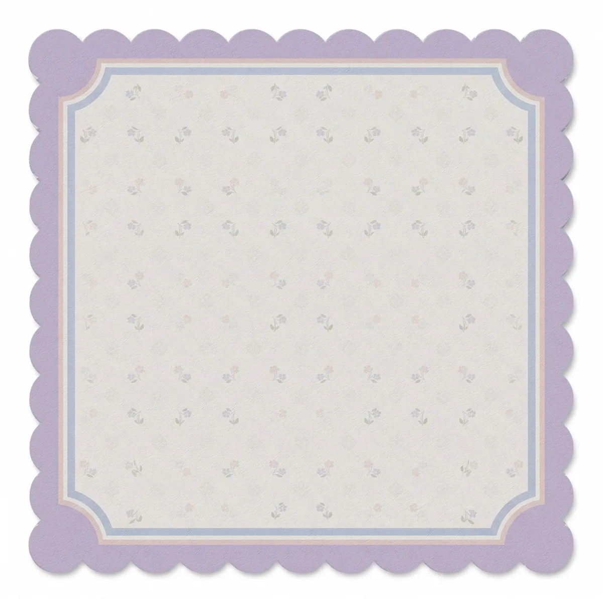 Lavender Ditsy Bloom Frame
