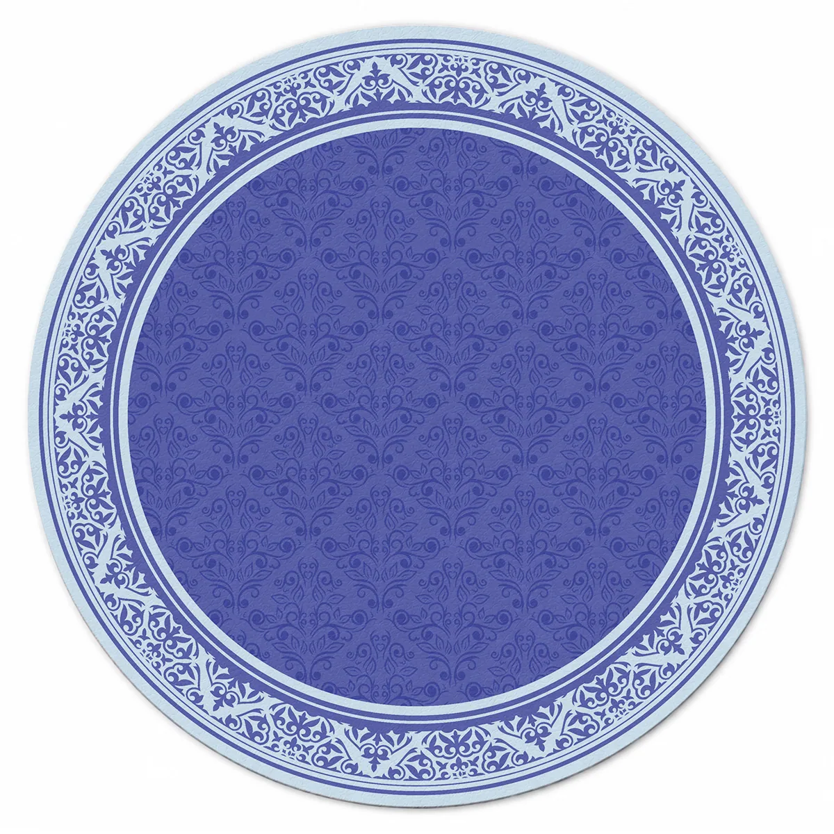 Indigo Damask Royale