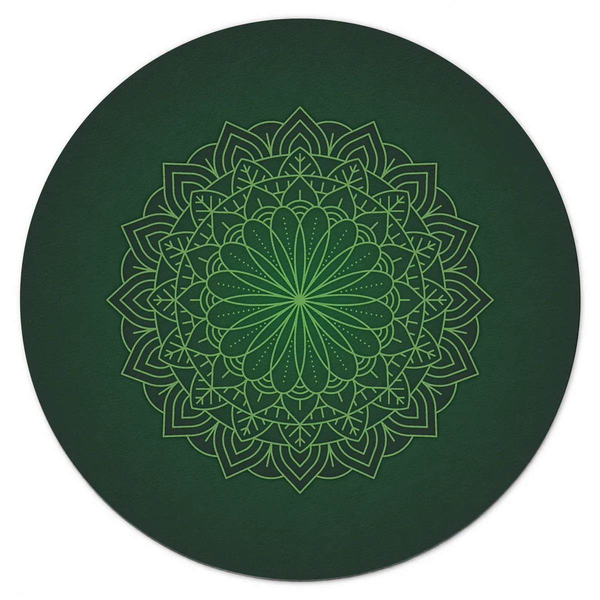 Emerald Lotus Mandala