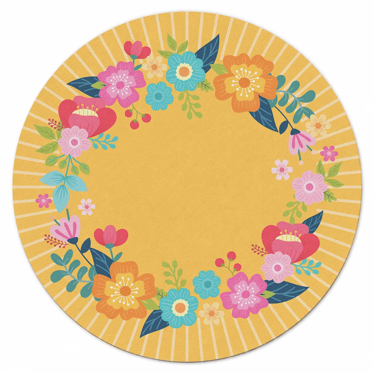 Sunshine Wreath Blooms