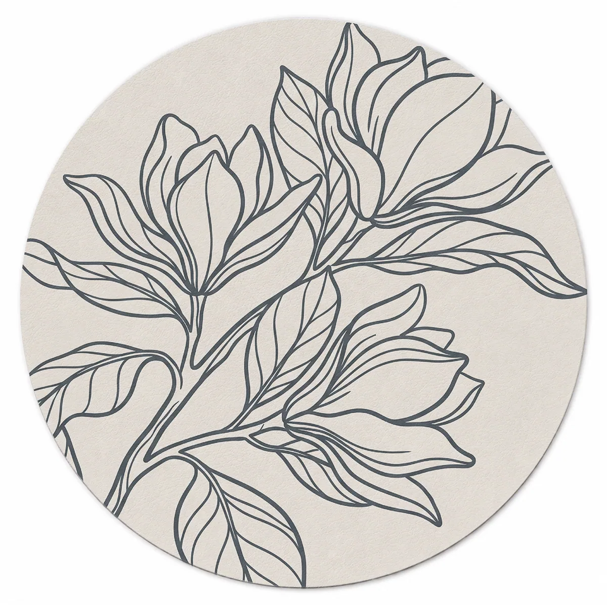 Magnolia Line Drawing