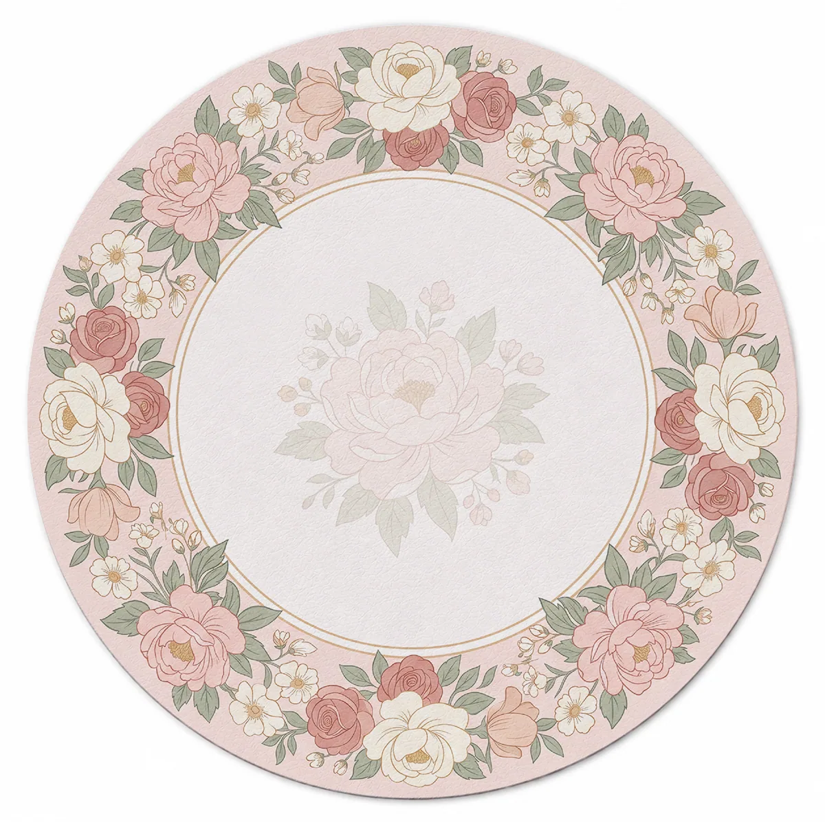 Peony Garden Wreath
