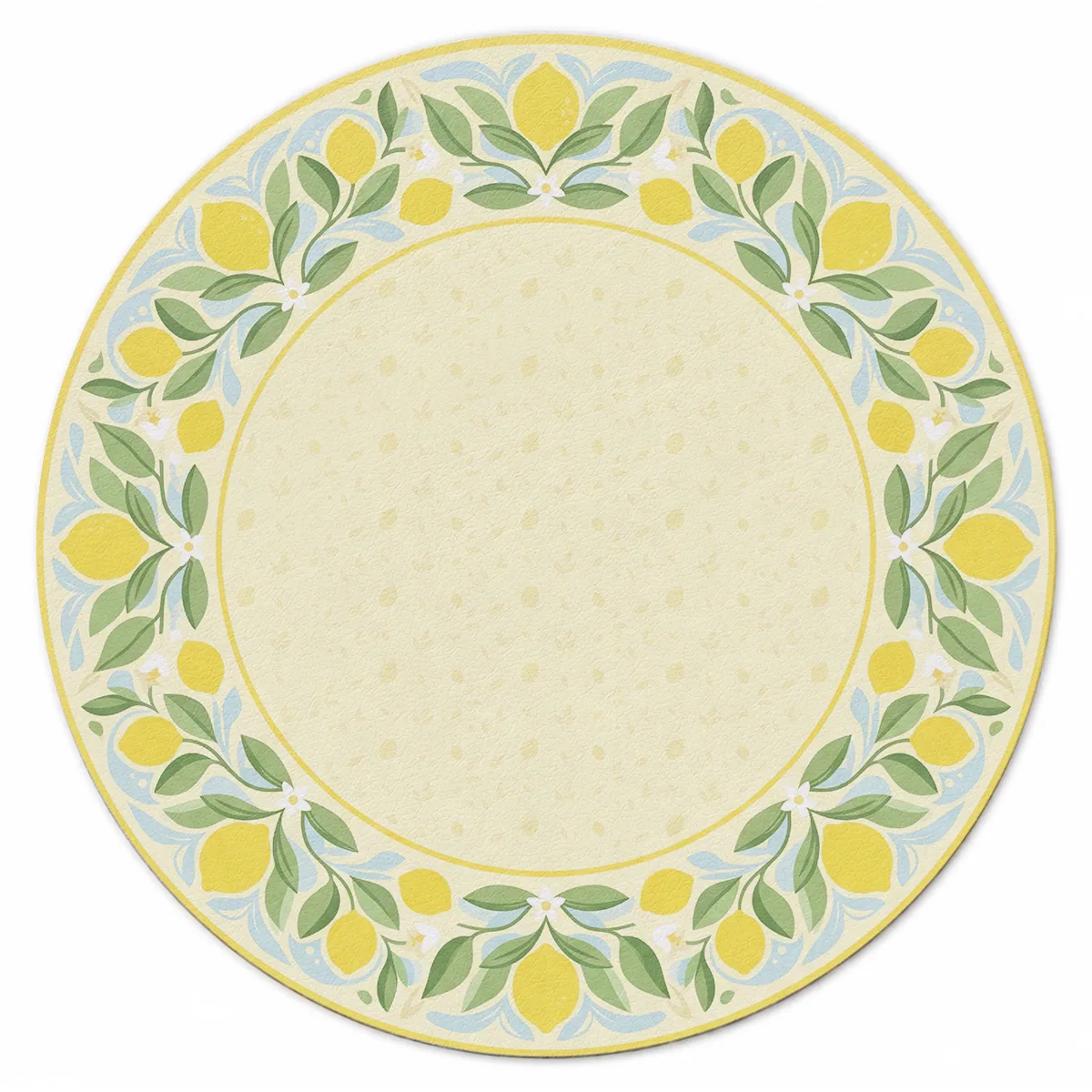Citrus Blossom Wreath Round