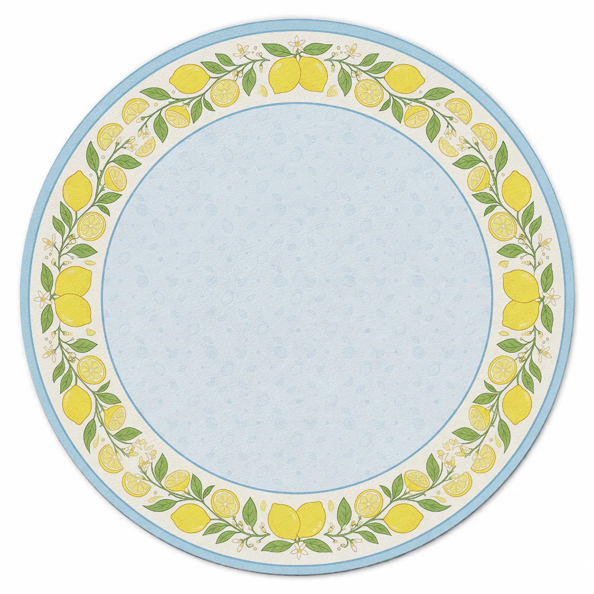 Sorrento Lemon Wreath Round