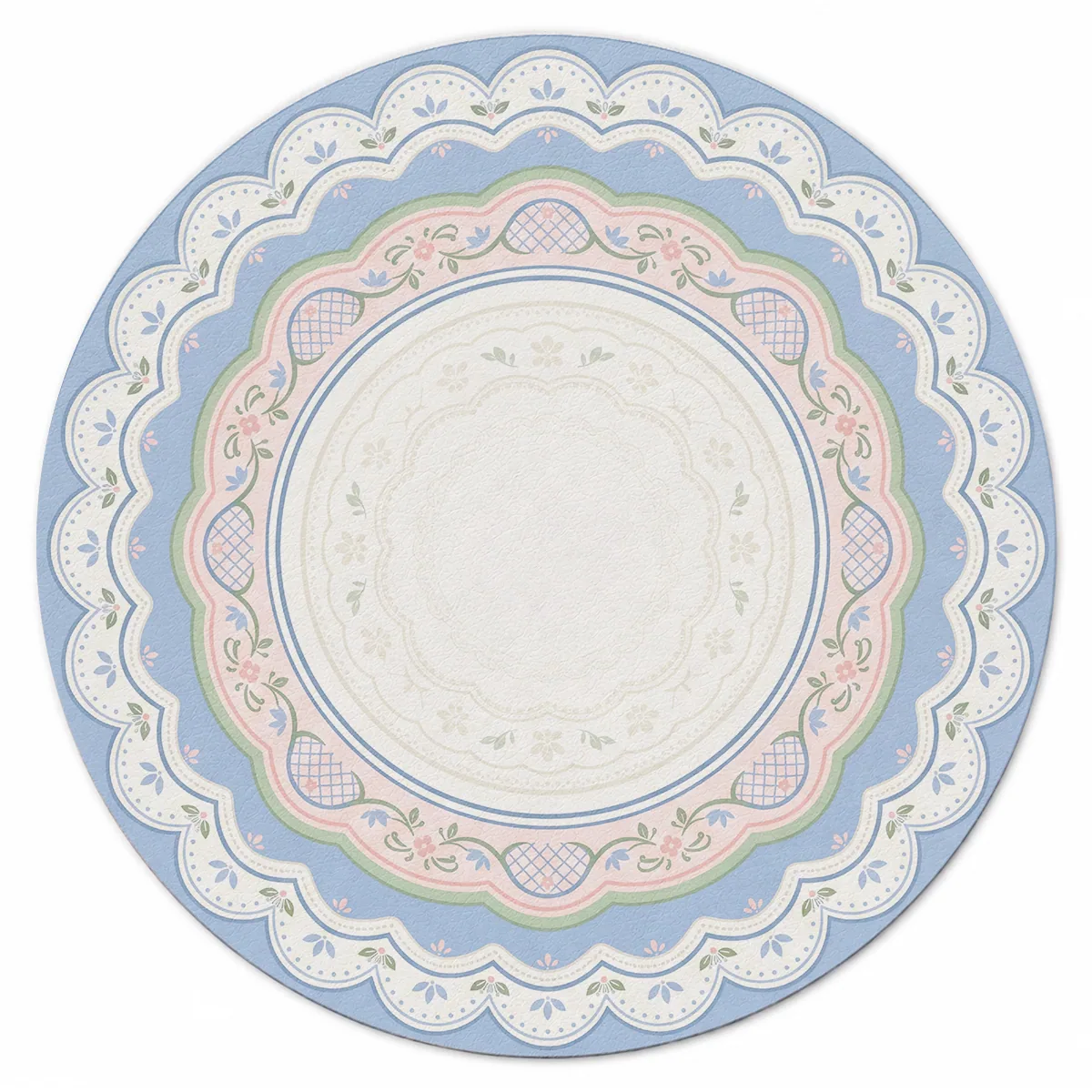 Heirloom Scallop Bloom Round