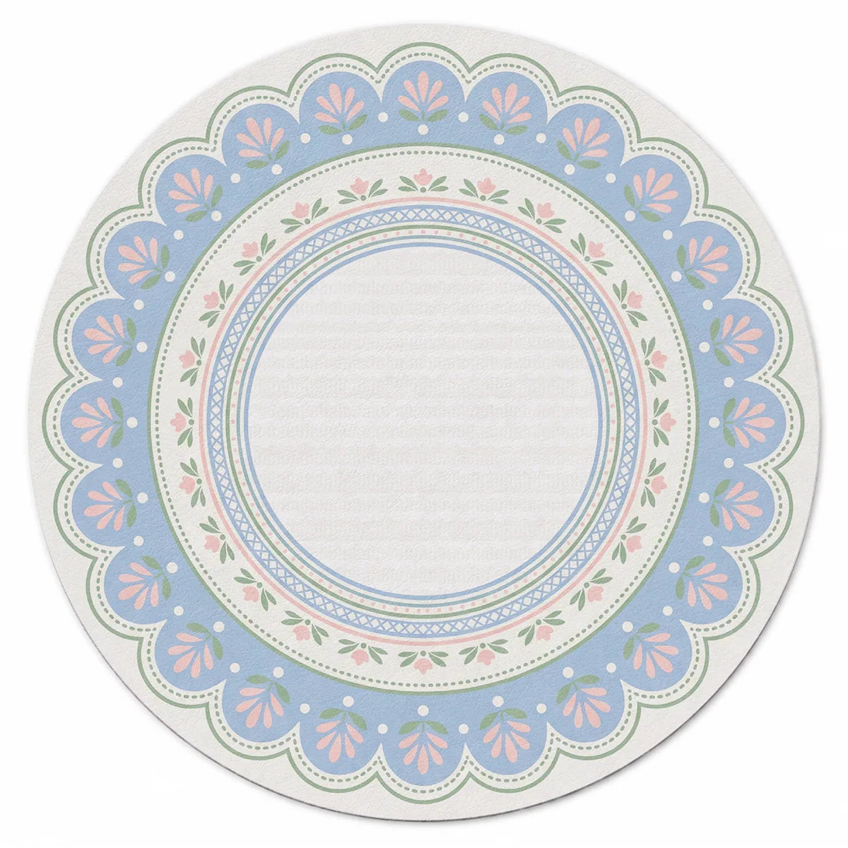 Garden Scallop Round
