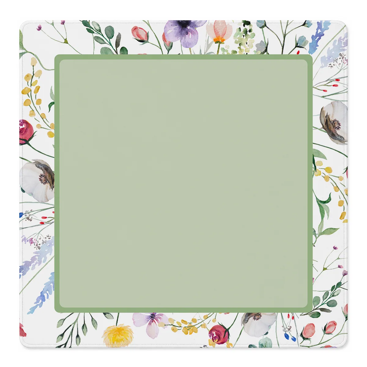Petal Pushers Green Square