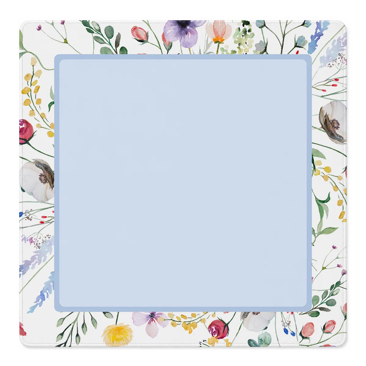 Petal Pushers Blue Square