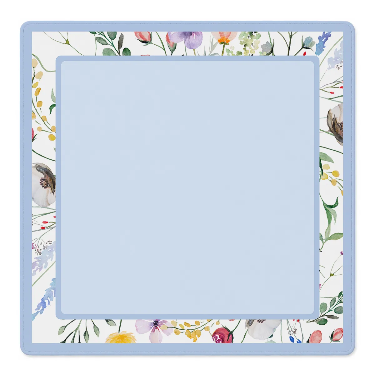 Petal Pushers Blue Border