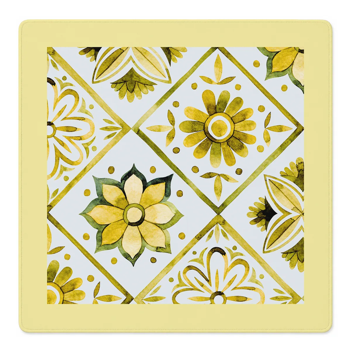 Flower Tile Power | Yellow