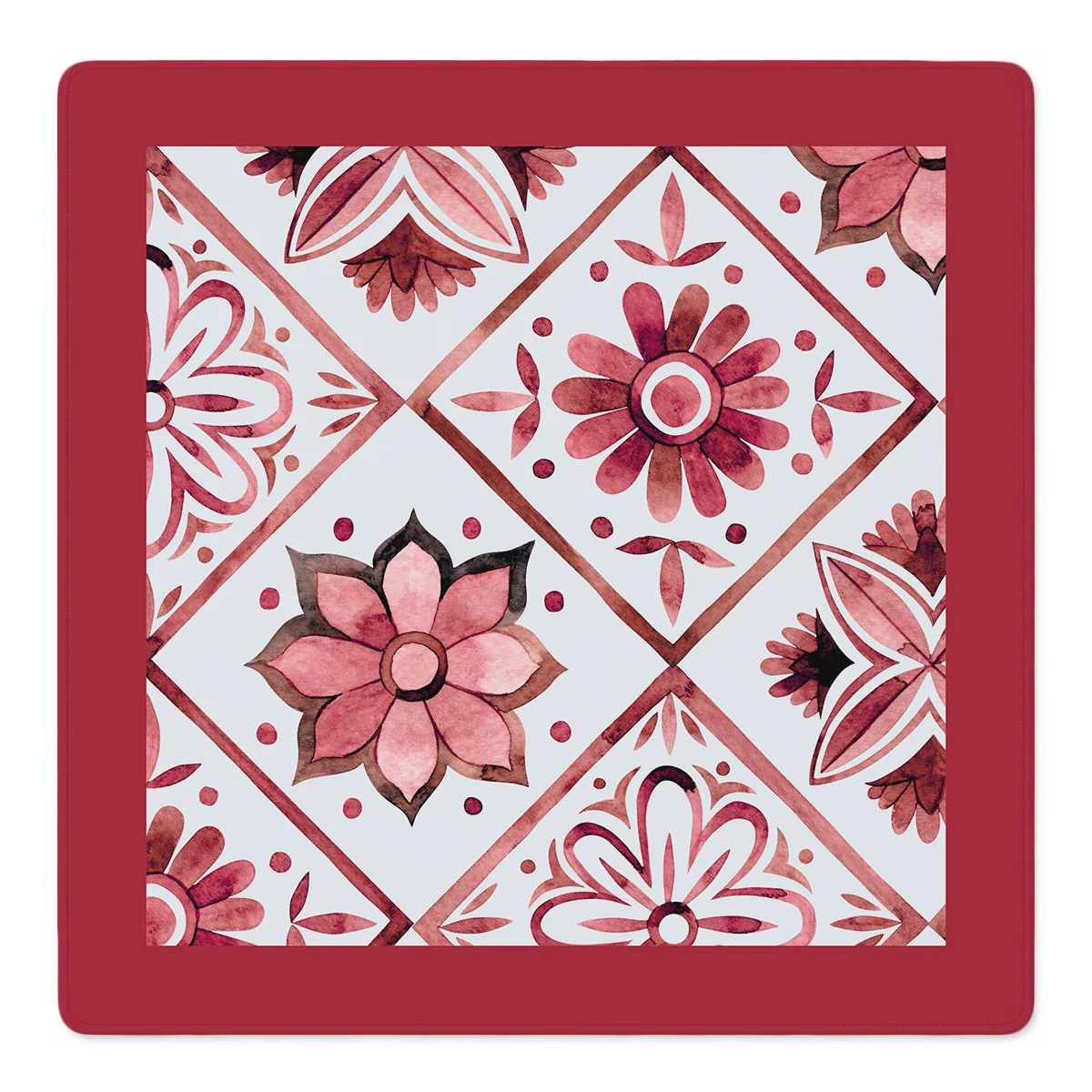 Flower Tile Power | Red